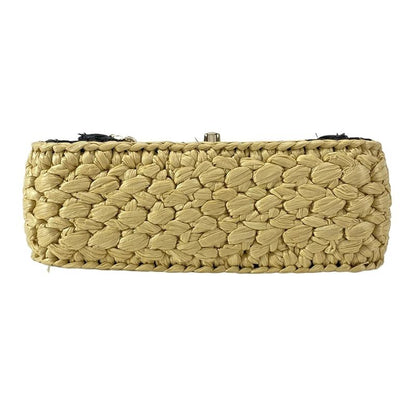 Chanel Shoulder Bag Mini Flap Bag As4556 B14884 Nt366 Beige Black And White