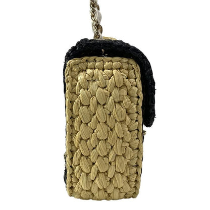 Chanel Shoulder Bag Mini Flap Bag As4556 B14884 Nt366 Beige Black And White