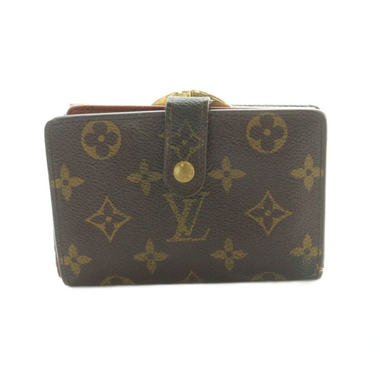Louis Vuitton Portefeuille Viennois Wallet Fold Change Purse Monogram Brown