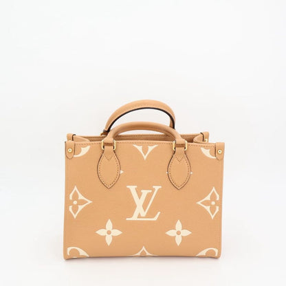 Louis Vuitton Monogram Empreinte On-the-go PM 2WAY Arizona M12513 Leather Women