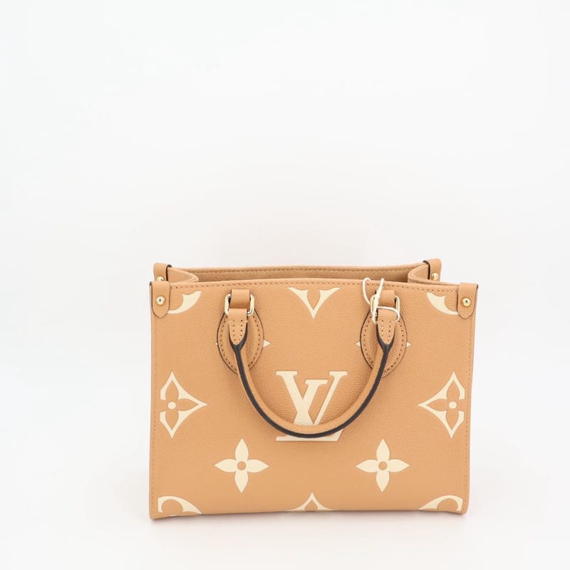 Louis Vuitton Monogram Empreinte On-the-go PM 2WAY Arizona M12513 Leather Women