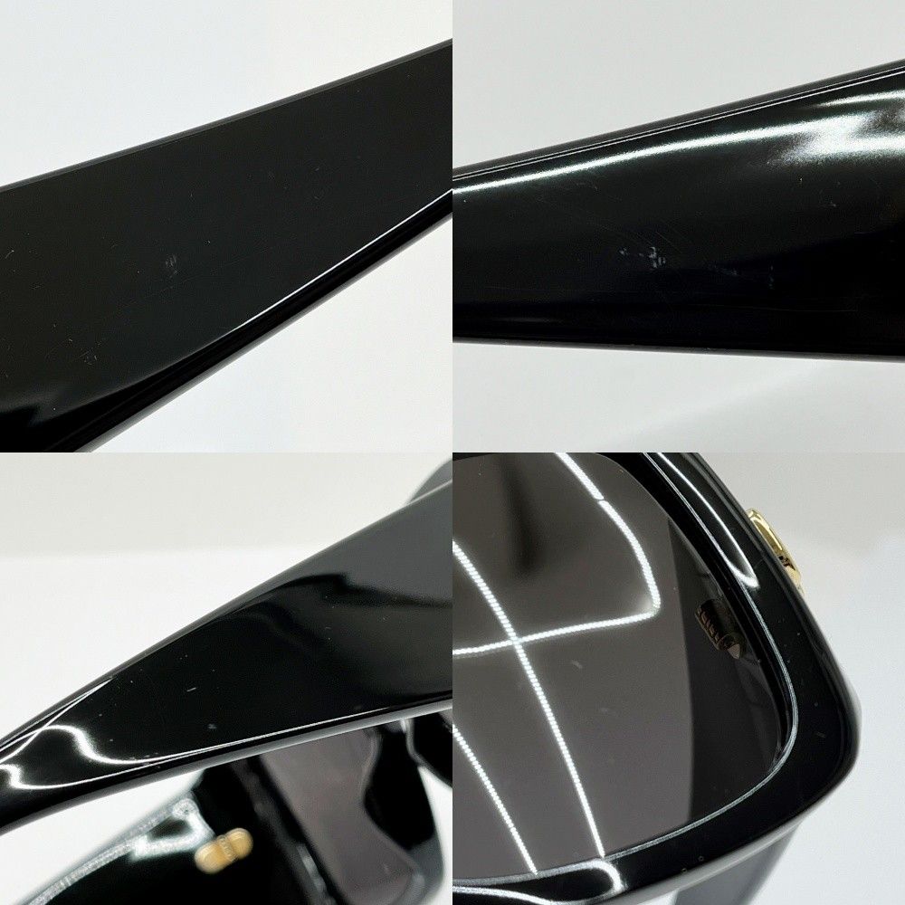 Gucci Square Frame Sunglass Es with Scratch Gg1402sa 001 55/15-135 M Black