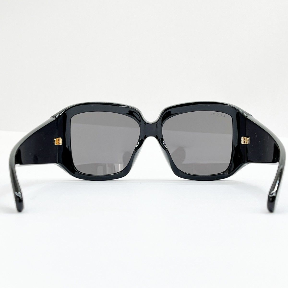 Gucci Square Frame Sunglass Es with Scratch Gg1402sa 001 55/15-135 M Black