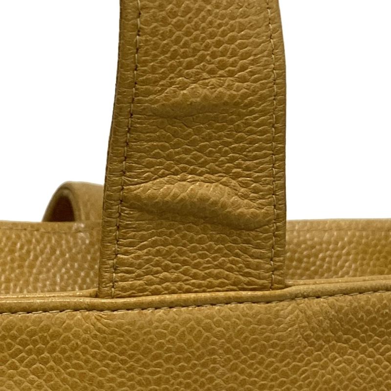 Chanel Tote Bag - Beige Gold Hardware Coco Mark