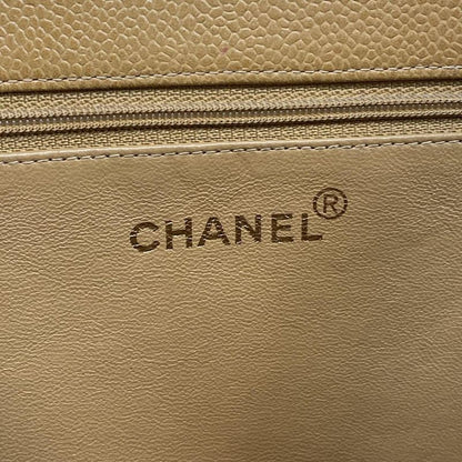 Chanel Tote Bag - Beige Gold Hardware Coco Mark