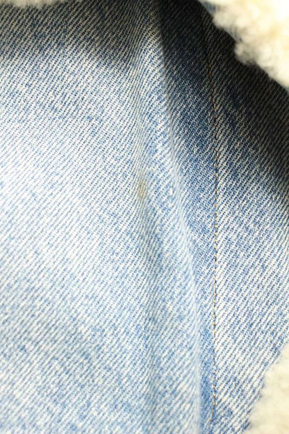 Gucci 458512 Xra29 DIY Patch Embellished Denim Mouton Blouson Men 50