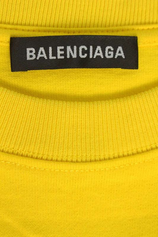 Balenciaga 20SS 620969 Tiva7 X-rated Printed Oversized T-shirt Men's XXS