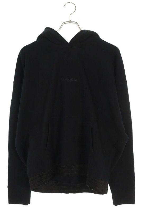 Saint Laurent Paris 773358 Y36sw Logo Embroidery Hoodie Men's L