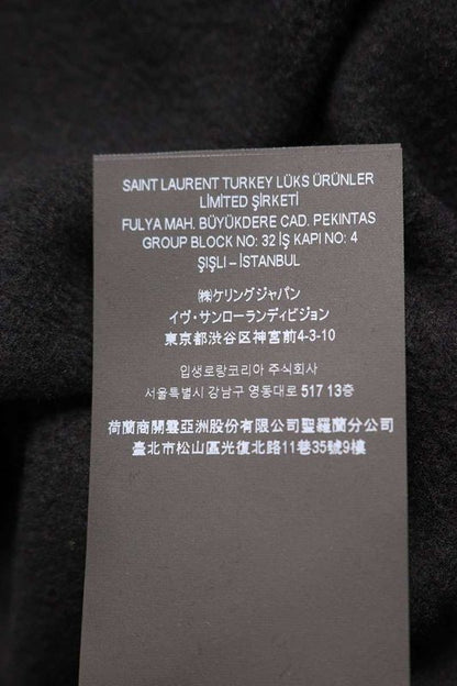 Saint Laurent Paris 773358 Y36sw Logo Embroidery Hoodie Men's L