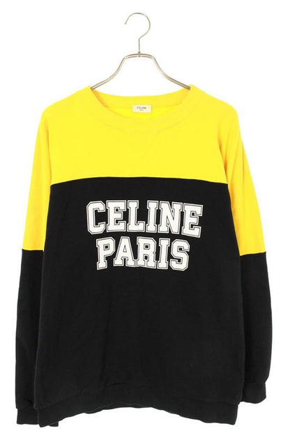 Celine 2y38a670q Logo Crew Neck Sweatshirt Men's XL