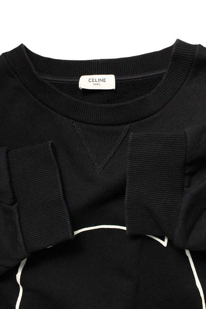 Celine 2y628670q Comic Cruiser Limited Edition Print Sweatshirt Men's M