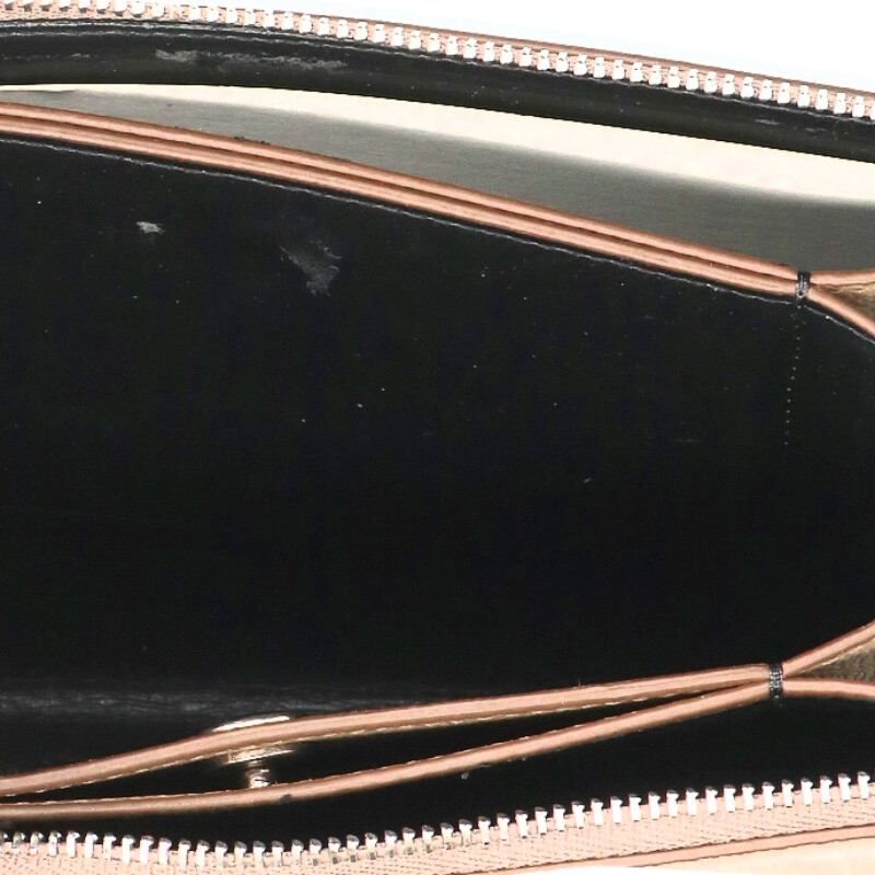 Celine TRIO Logo Leather Clutch Bag Men's