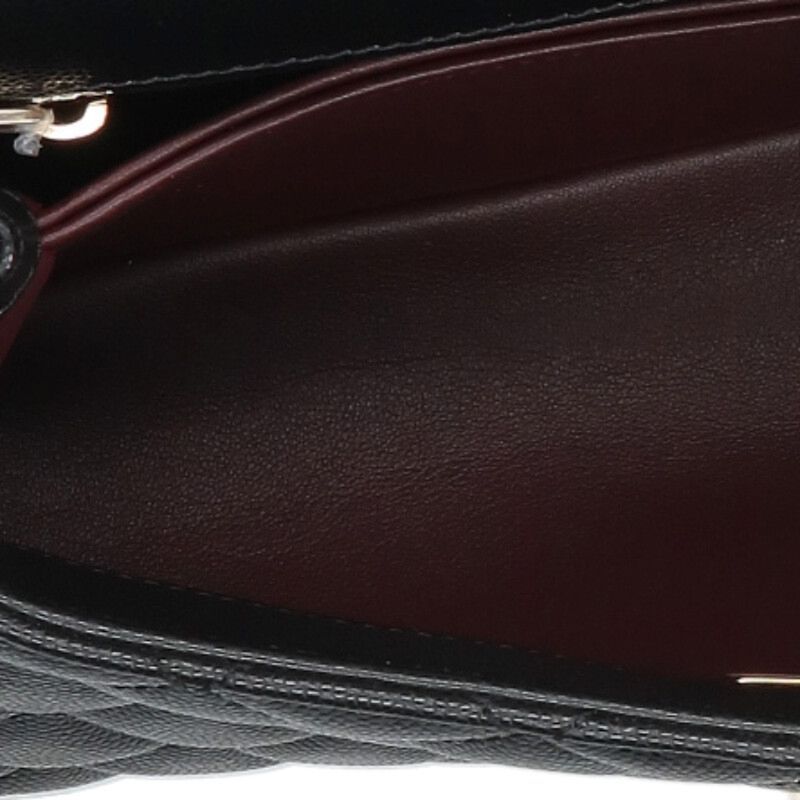 Chanel A92990 Coco Handle Coco Mark Quilted Leather Shoulder Bag Women