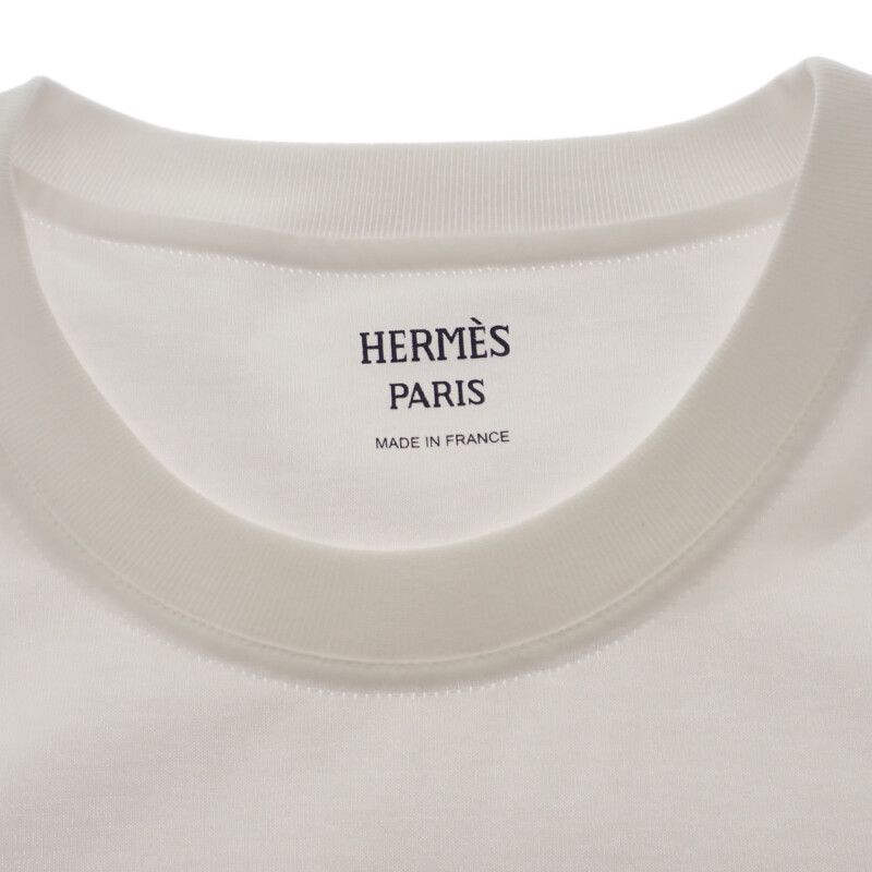 Hermes Embroidered Pocket Embroidered H Logo Pocket M Size 38 H4h4615da Short