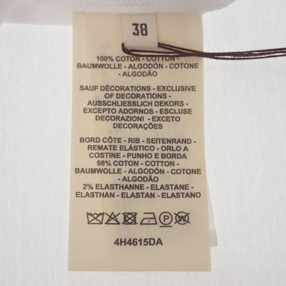 Hermes Embroidered Pocket Embroidered H Logo Pocket M Size 38 H4h4615da Short