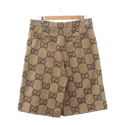 Gucci Jumbo GG Half 50 673181_zaht6_2580 Pants Cotton Polyester Beige Men's