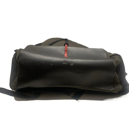 Prada Sport Backpack Sac - B9254 Khaki X Black X Red