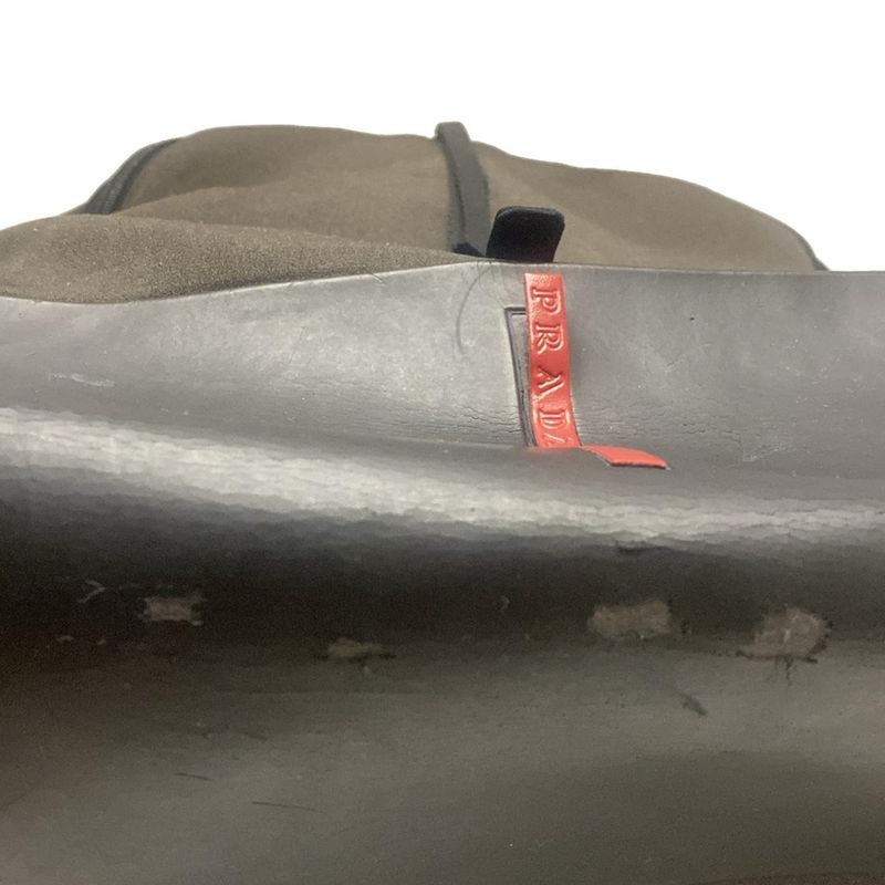 Prada Sport Backpack Sac - B9254 Khaki X Black X Red