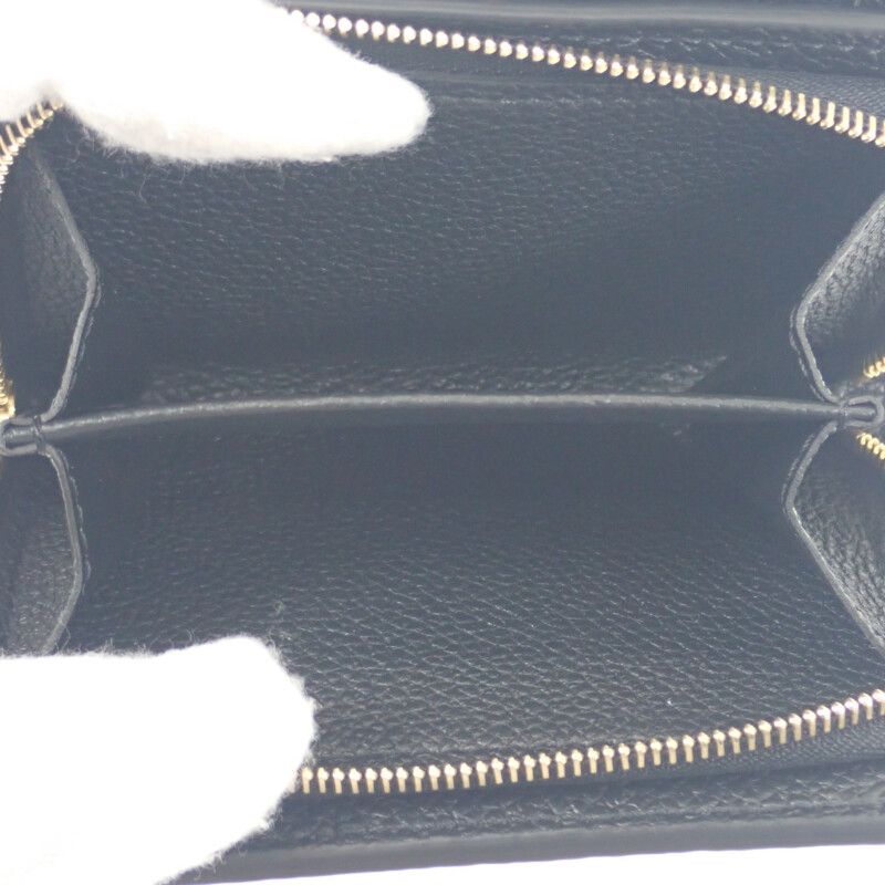 Louis Vuitton Portefeuille Cles A M80151 Bifold Wallet Monogram Empreinte Black