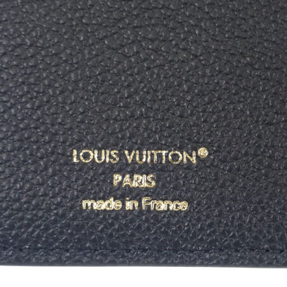 Louis Vuitton Portefeuille Cles A M80151 Bifold Wallet Monogram Empreinte Black