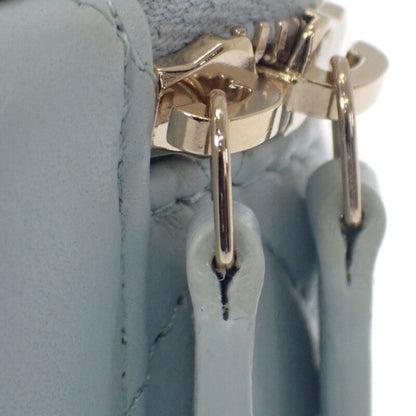 Chanel Vanity Chain Shoulder Ap2199 2WAY Bag Lambskin Light Blue Gold Hardware