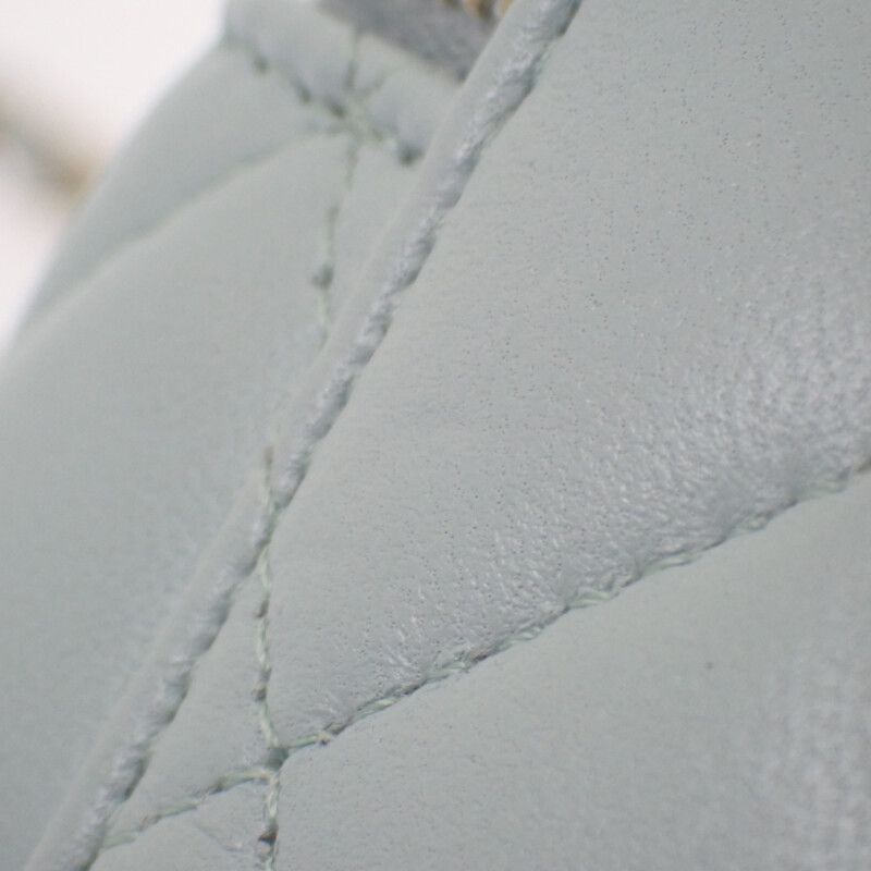 Chanel Vanity Chain Shoulder Ap2199 2WAY Bag Lambskin Light Blue Gold Hardware