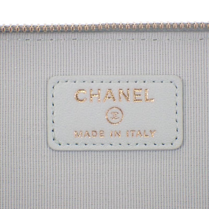 Chanel Vanity Chain Shoulder Ap2199 2WAY Bag Lambskin Light Blue Gold Hardware