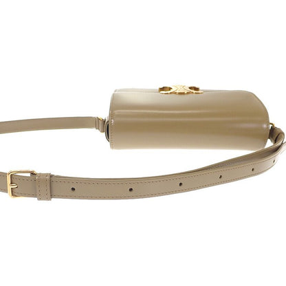 Celine Teen Triomphe Bag 188423bf4.18bz Shoulder Bag Calf Dark Sepia Khaki Gold