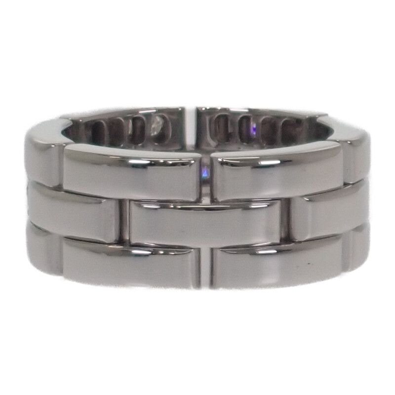 Cartier Mayon Panthère 3 Rings No 10 N4127250 Ring 18kwhite Gold Diamond Ladies