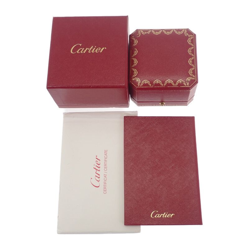 Cartier Mayon Panthère 3 Rings No 10 N4127250 Ring 18kwhite Gold Diamond Ladies