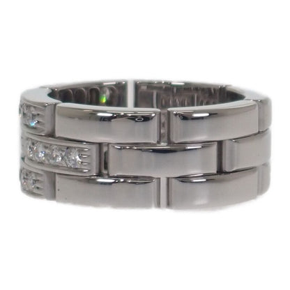 Cartier Mayon Panthère 3 Rings No 10 N4127250 Ring 18kwhite Gold Diamond Ladies
