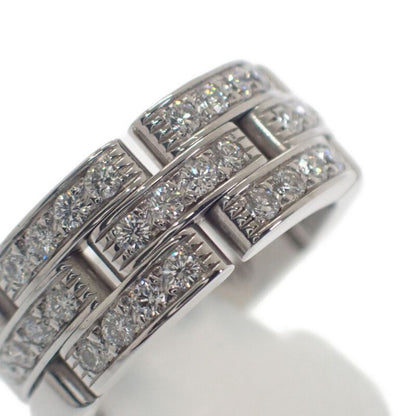 Cartier Mayon Panthère 3 Rings No 10 N4127250 Ring 18kwhite Gold Diamond Ladies