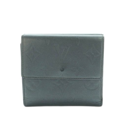 Louis Vuitton Monogram Matte Porte Monebier Cult Wallet Trifold Coin Purse