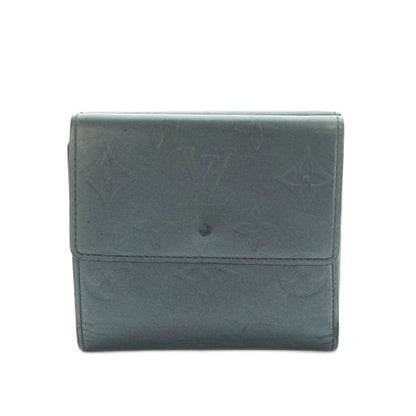 Louis Vuitton Monogram Matte Porte Monebier Cult Wallet Trifold Coin Purse