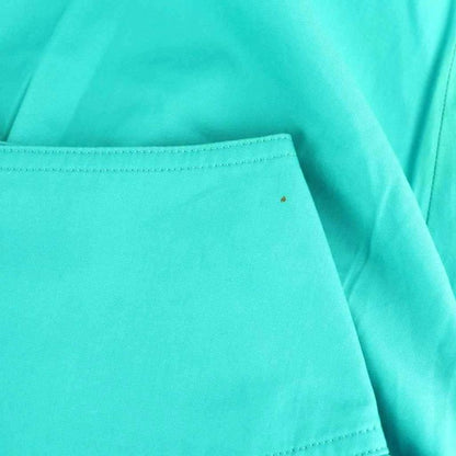 Christian DIOR Front Button Tucked Skirt Tight Skirt Knee Length M Blue DF - OS