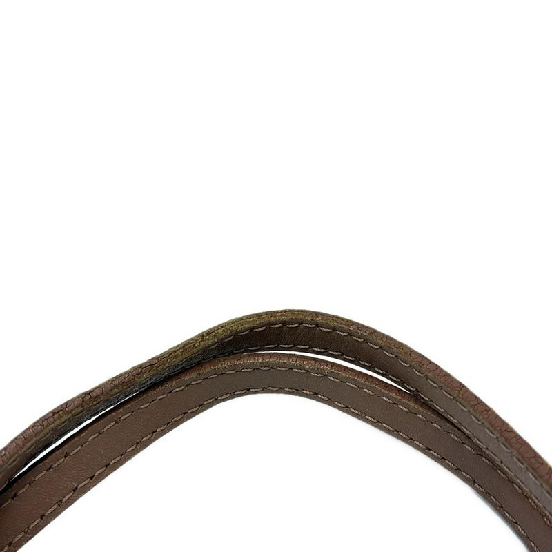 Fendi Tote Bag Zucchino Pattern 8bh073 Beige And Pink Beige Leather