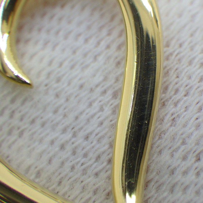 Tiffany & Co Tiffany & Co Necklace Leaf Heart 18k Yellow Gold