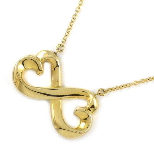 Tiffany & Co Tiffany & Co Necklace Double Loving Heart 18k Yellow Gold