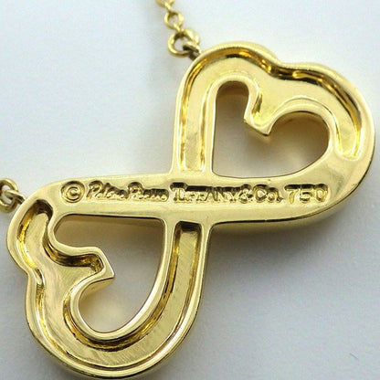 Tiffany & Co Tiffany & Co Necklace Double Loving Heart 18k Yellow Gold