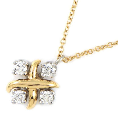 Tiffany & Co Tiffany & Co Necklace Jean Schlumberger Cross 4 Points Diamond