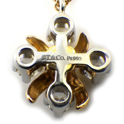 Tiffany & Co Tiffany & Co Necklace Jean Schlumberger Cross 4 Points Diamond