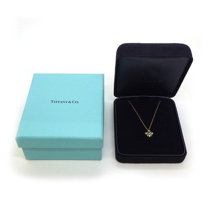 Tiffany & Co Tiffany & Co Necklace Jean Schlumberger Cross 4 Points Diamond