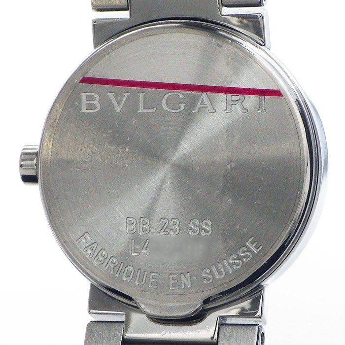 Bvlgari Bvlgari Watch Bvlgari Bb23ss 12 Points Diamond Index Ivory Guilloche