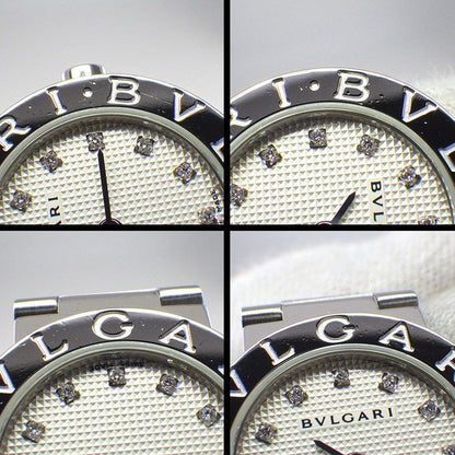 Bvlgari Bvlgari Watch Bvlgari Bb23ss 12 Points Diamond Index Ivory Guilloche
