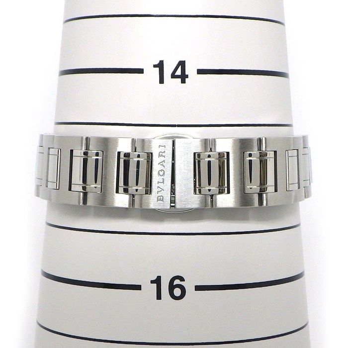 Bvlgari Bvlgari Watch Bvlgari Bb23ss 12 Points Diamond Index Ivory Guilloche