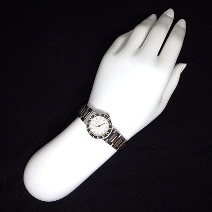 Bvlgari Bvlgari Watch Bvlgari Bb23ss 12 Points Diamond Index Ivory Guilloche