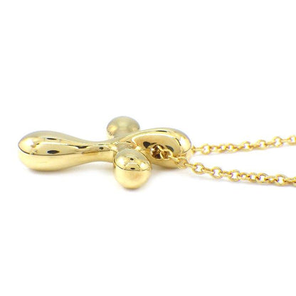 Tiffany & Co Tiffany & Co Necklace Small Cross 18k Yellow Gold