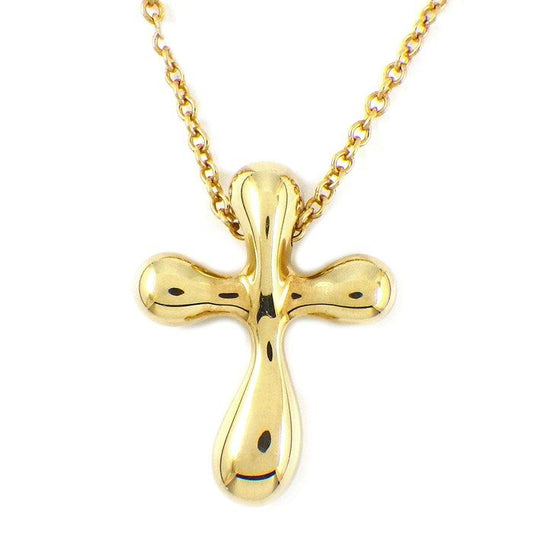 Tiffany & Co Tiffany & Co Necklace Small Cross 18k Yellow Gold