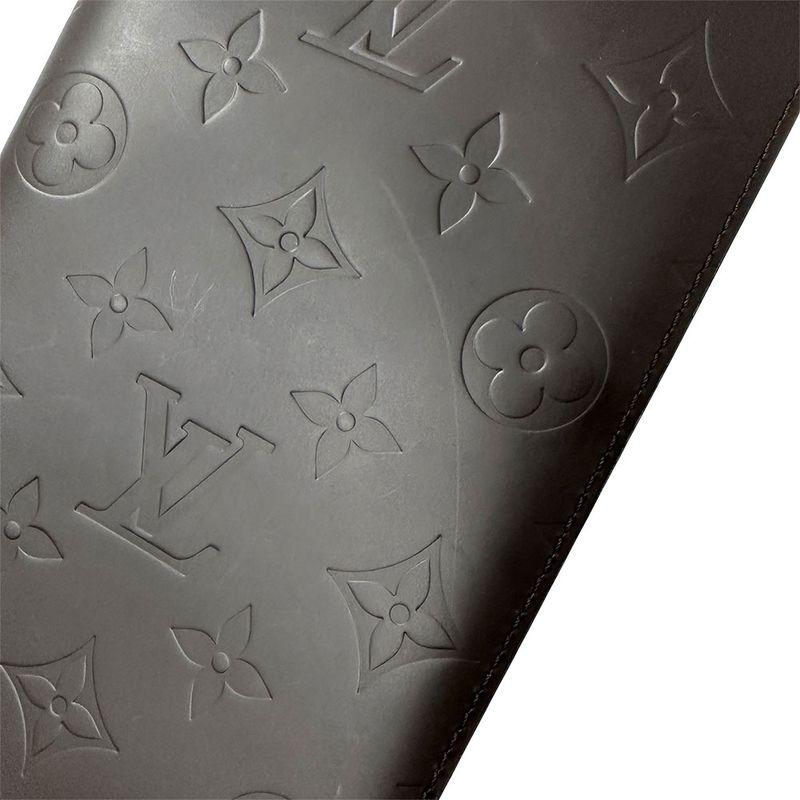 Louis Vuitton Wallets Men's Brand Long Leather Portefeuille Deubre Glace M66480