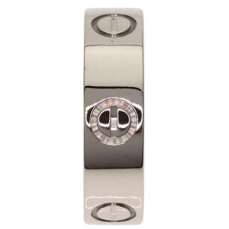 Cartier Love Ring #52 Ring 18k White Gold Ladies